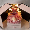 Eternal Rose Bear Gift Box