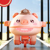 Whirling Piggy Unicycle Toy