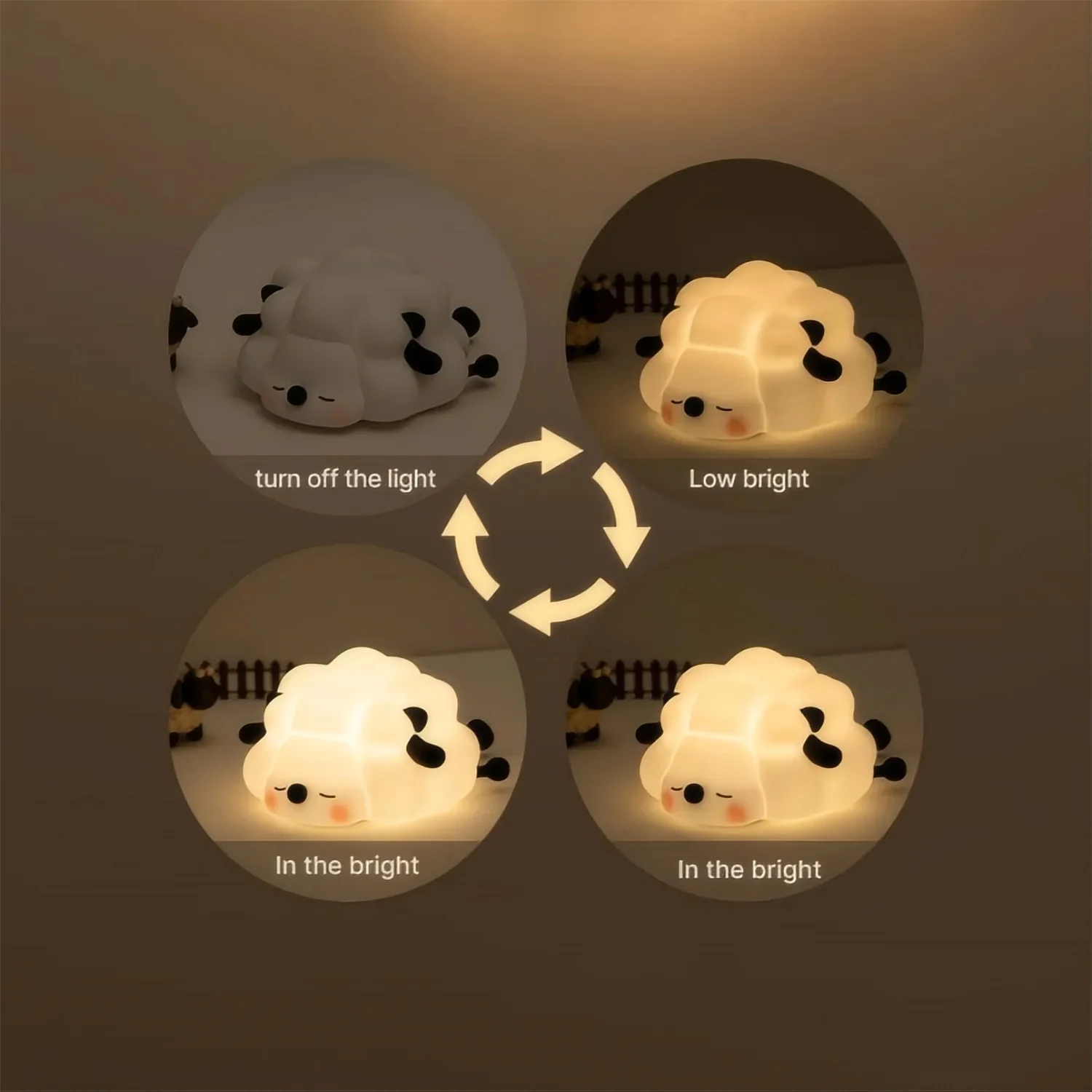 Silicone Animal Night Lights